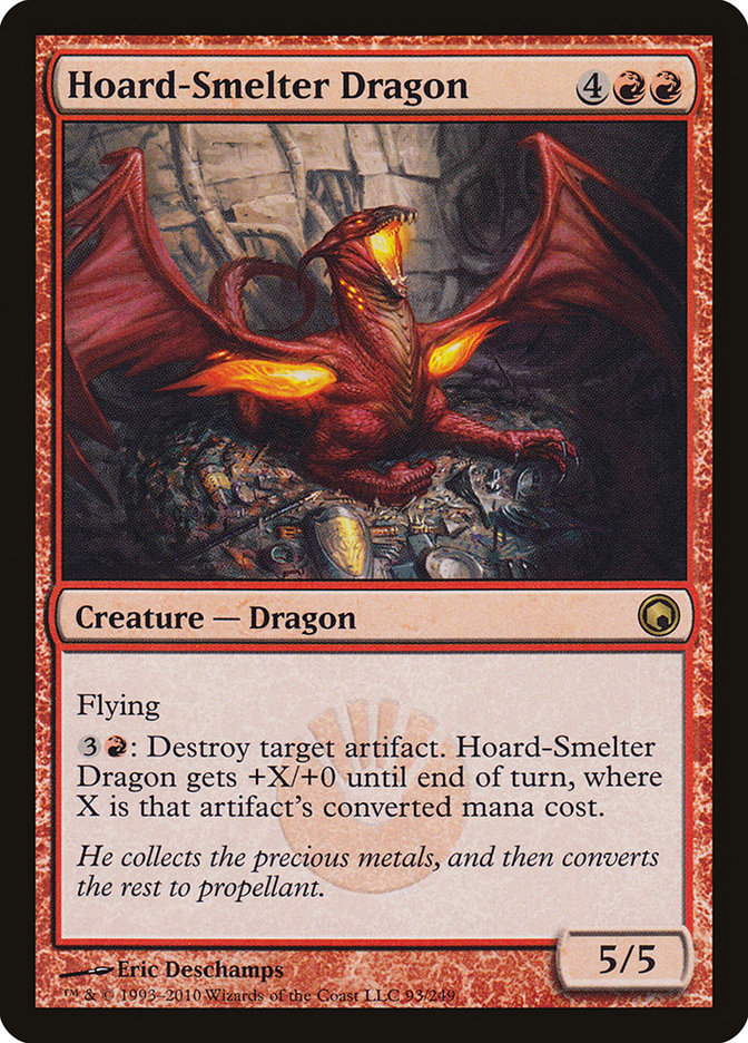 Hoard-Smelter Dragon [Scars of Mirrodin] | Devastation Store