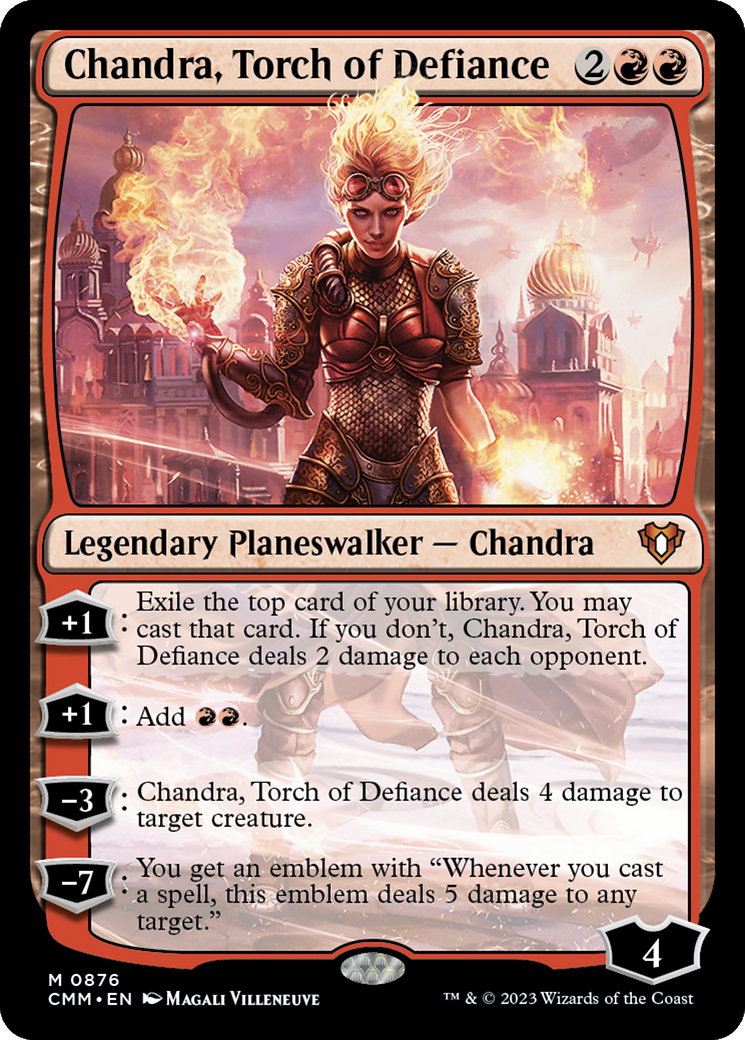 Chandra, Torch of Defiance [Commander Masters] | Devastation Store