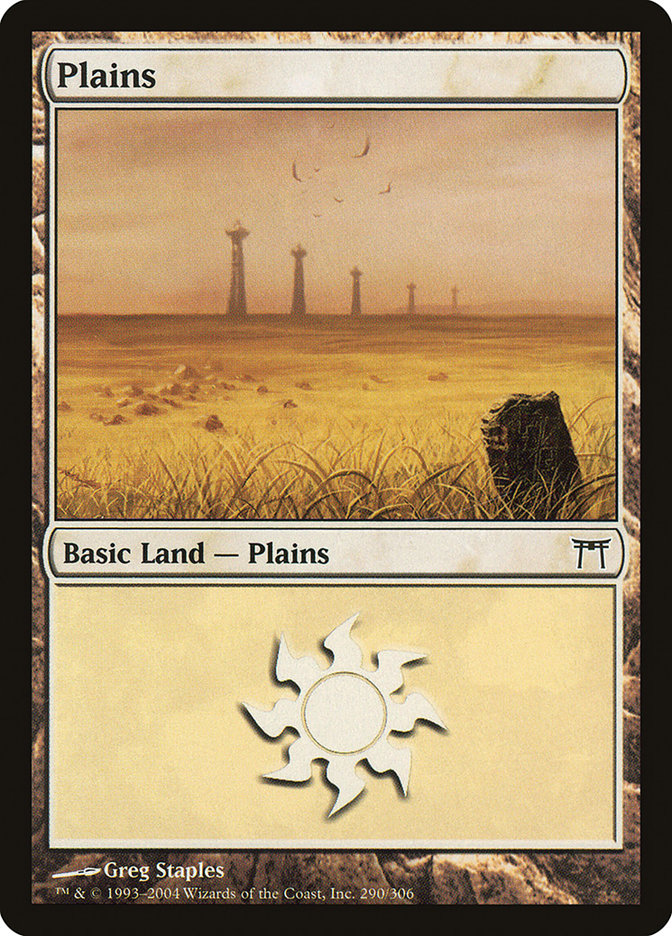 Plains (290) [Champions of Kamigawa] | Devastation Store