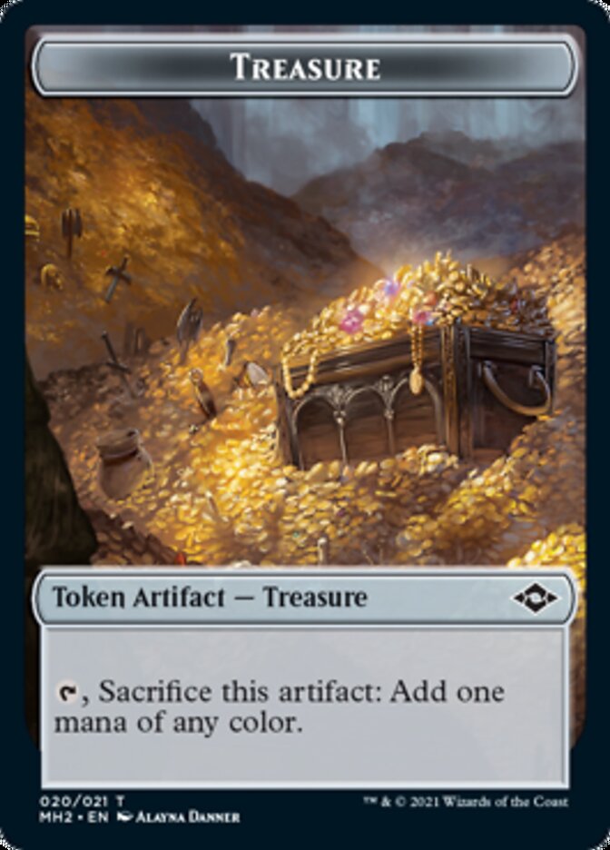 Treasure Token (20) [Modern Horizons 2 Tokens] | Devastation Store