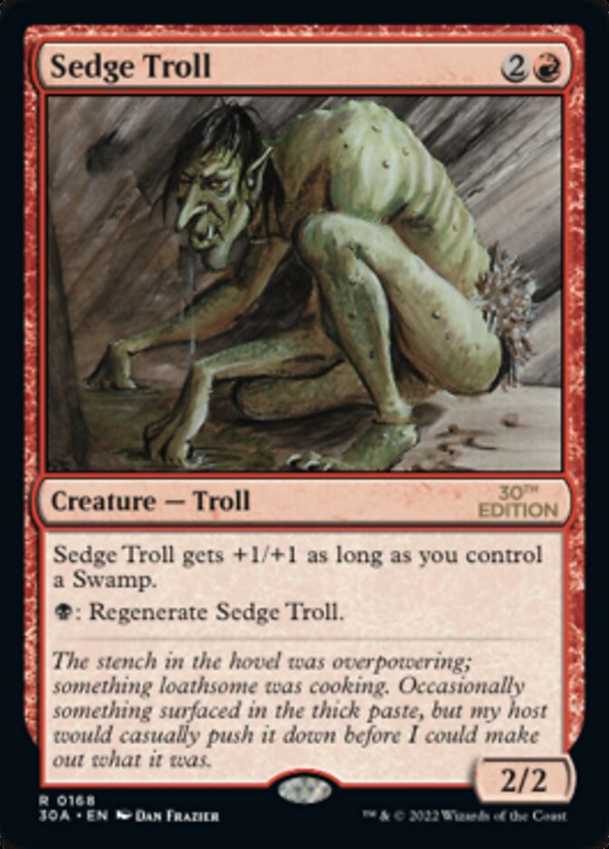 Sedge Troll [30th Anniversary Edition] | Devastation Store