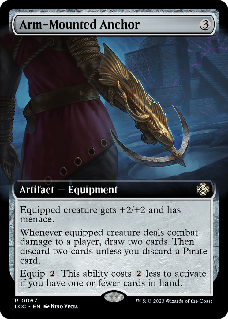 Arm-Mounted Anchor (Extended Art) [The Lost Caverns of Ixalan Commander] | Devastation Store