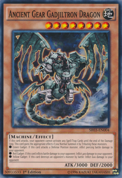 Ancient Gear Gadjiltron Dragon [SR03-EN004] Common | Devastation Store