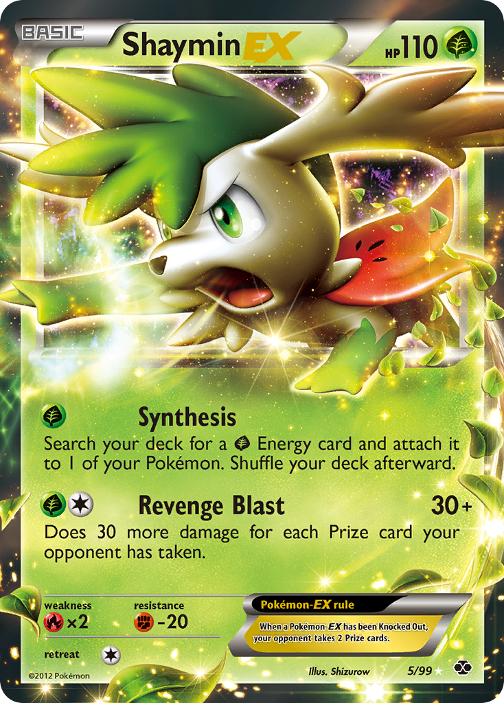 Shaymin EX (5/99) [Black & White: Next Destinies] | Devastation Store