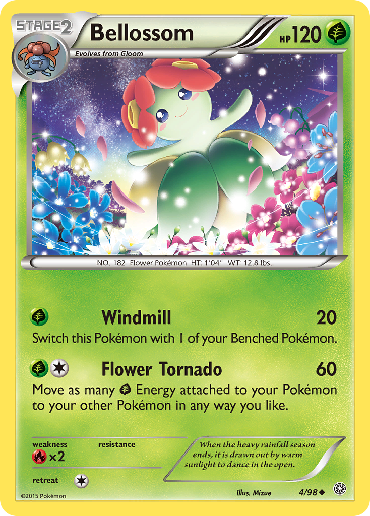 Bellossom (4/98) [XY: Ancient Origins] | Devastation Store