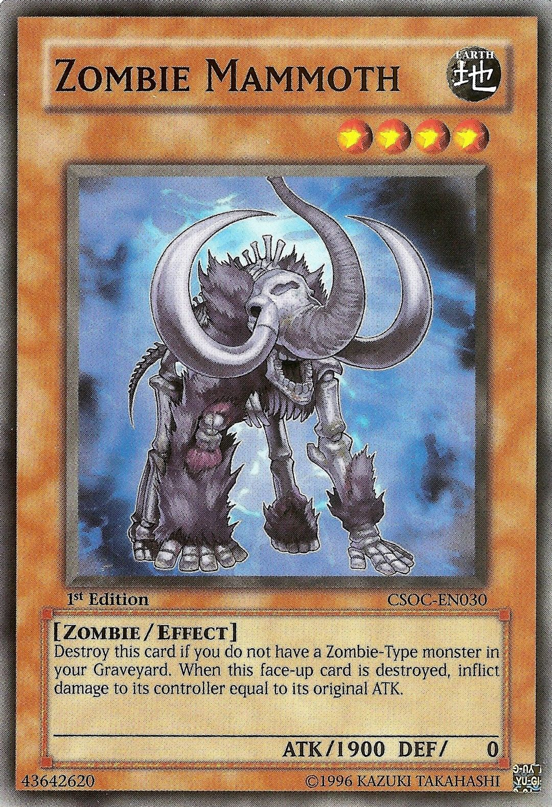 Zombie Mammoth [CSOC-EN030] Common | Devastation Store