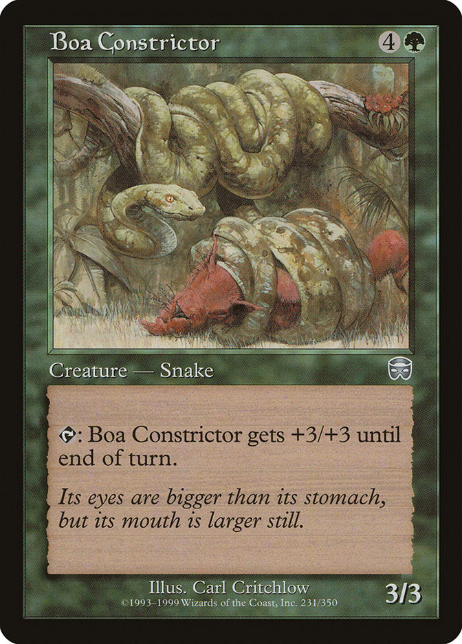 Boa Constrictor [Mercadian Masques] | Devastation Store