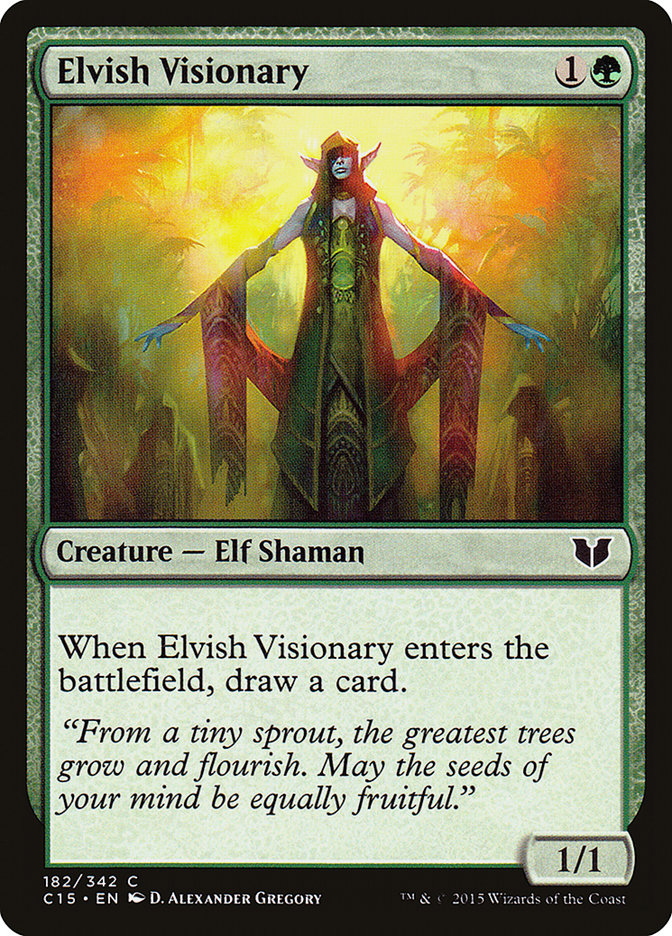 Elvish Visionary [Commander 2015] - Devastation Store | Devastation Store