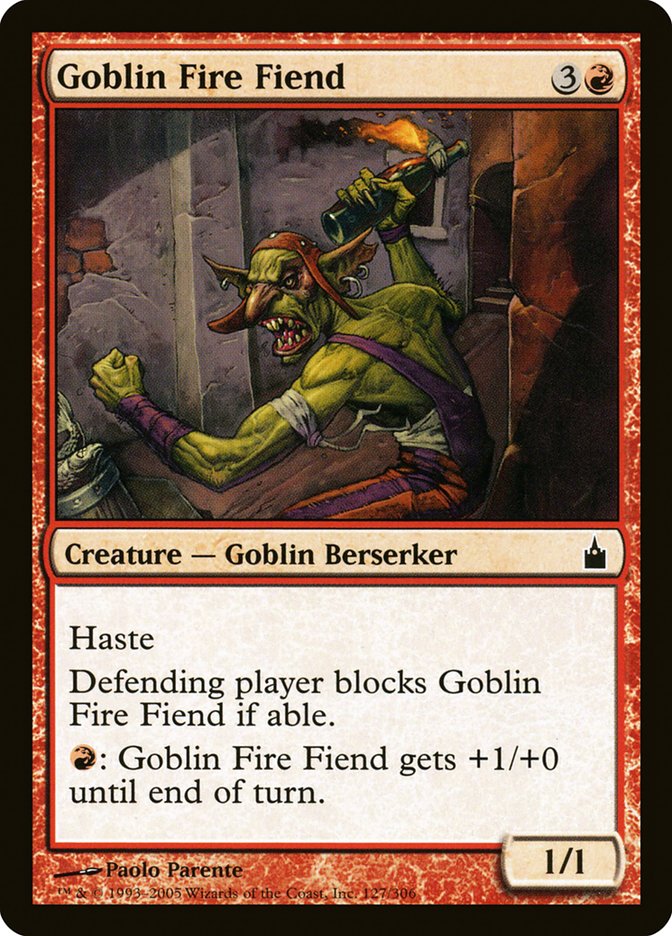 Goblin Fire Fiend [Ravnica: City of Guilds] - Devastation Store | Devastation Store