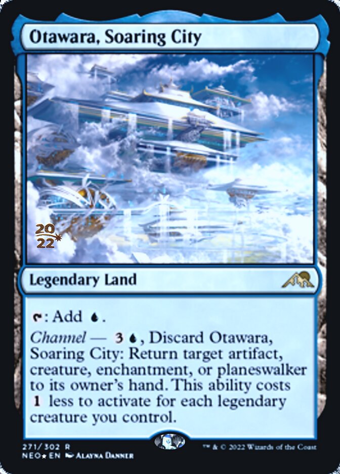 Otawara, Soaring City [Kamigawa: Neon Dynasty Prerelease Promos] | Devastation Store