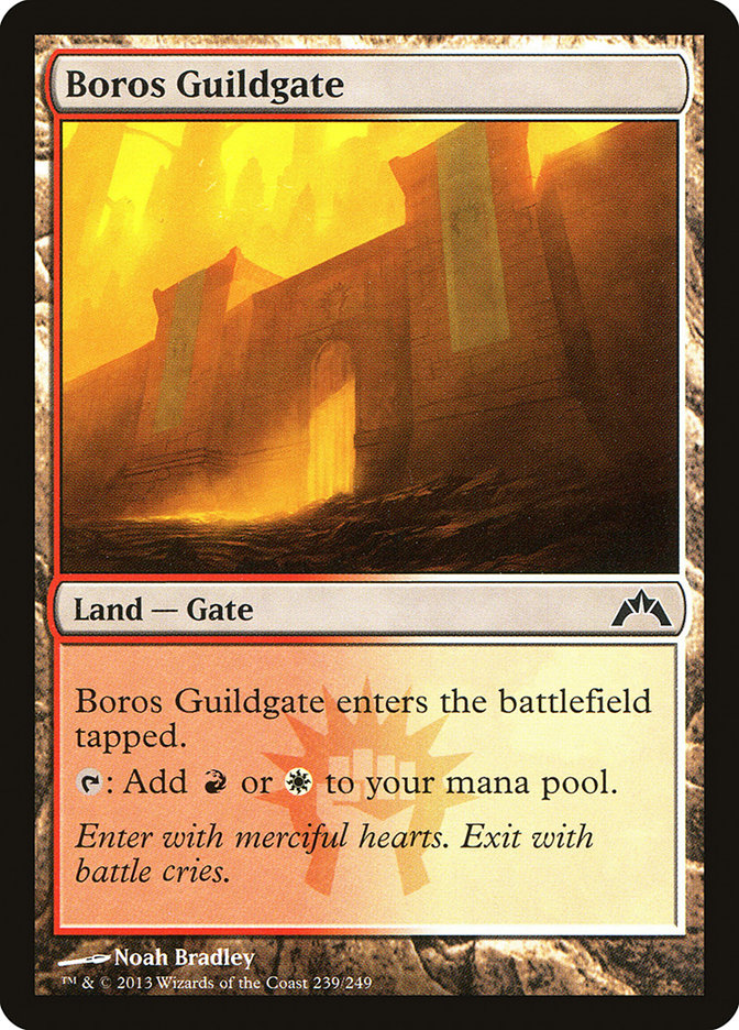 Boros Guildgate [Gatecrash] | Devastation Store