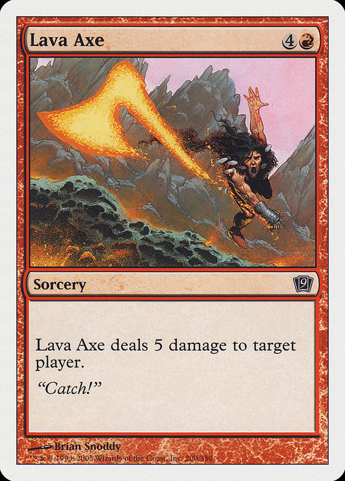 Lava Axe [Ninth Edition] | Devastation Store