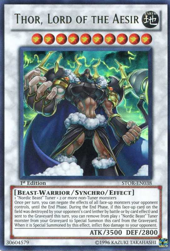 Thor, Lord of the Aesir [STOR-EN038] Ultra Rare | Devastation Store