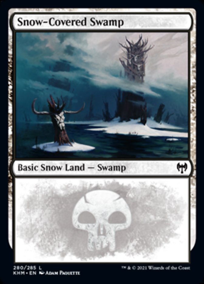 Snow-Covered Swamp (280) [Kaldheim] | Devastation Store