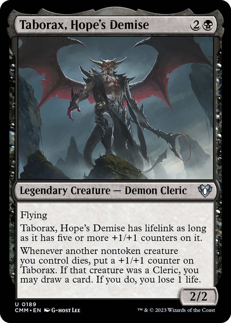 Taborax, Hope's Demise [Commander Masters] | Devastation Store
