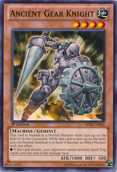 Ancient Gear Knight [BP02-EN056] Common | Devastation Store
