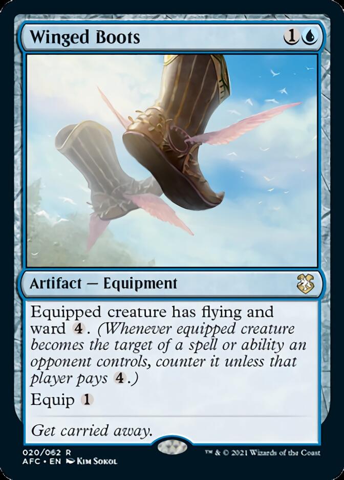 Winged Boots [Dungeons & Dragons: Adventures in the Forgotten Realms Commander] | Devastation Store