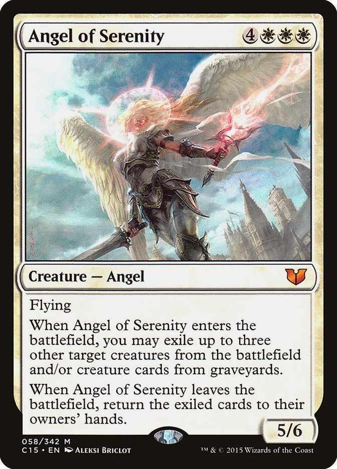 Angel of Serenity [Commander 2015] | Devastation Store
