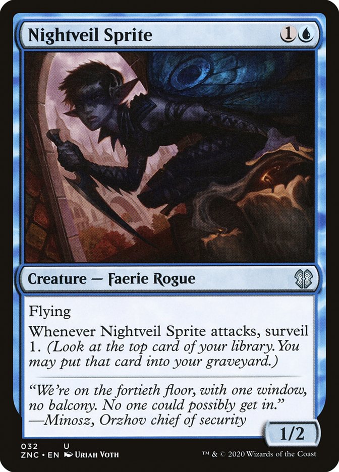 Nightveil Sprite [Zendikar Rising Commander] | Devastation Store