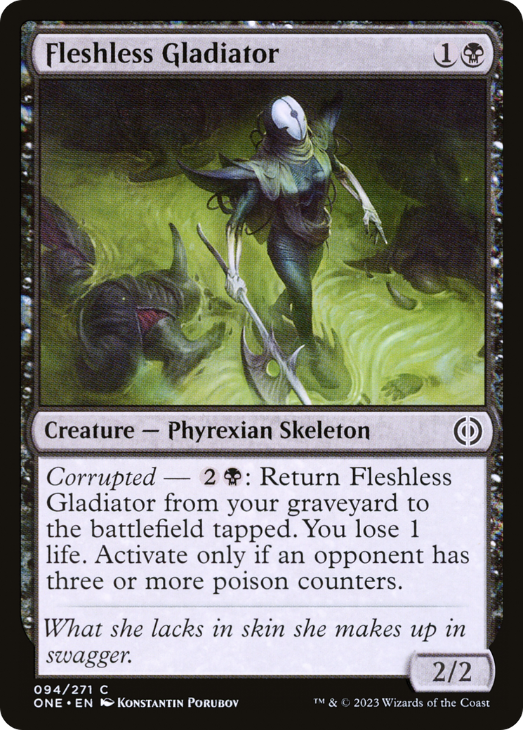 Fleshless Gladiator [Phyrexia: All Will Be One] | Devastation Store