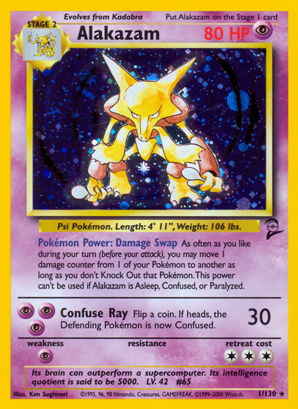 Alakazam (1/130) [Base Set 2] | Devastation Store