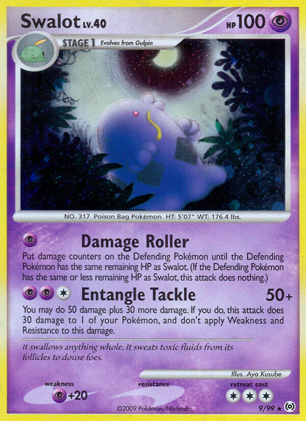 Swalot (9/99) (Theme Deck Exclusive) [Platinum: Arceus] | Devastation Store