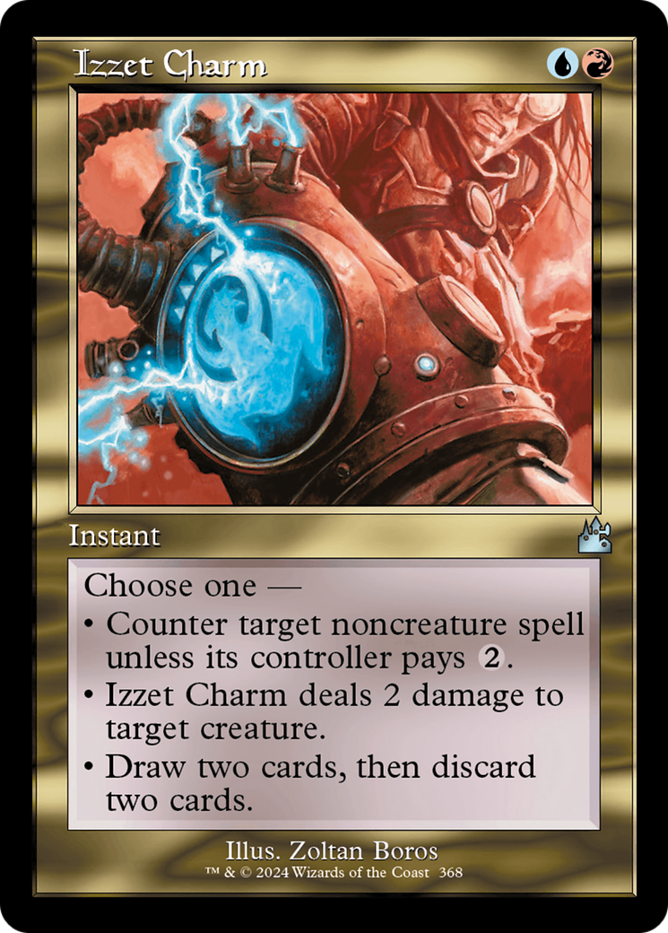 Izzet Charm (Retro Frame) [Ravnica Remastered] | Devastation Store