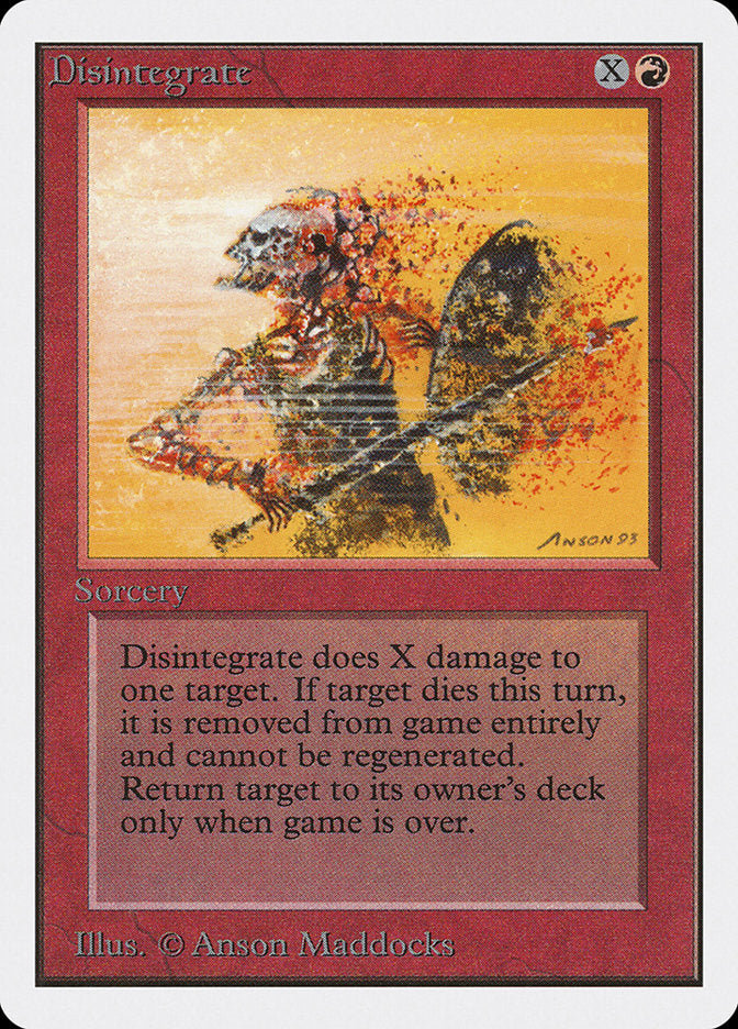 Disintegrate [Unlimited Edition] | Devastation Store