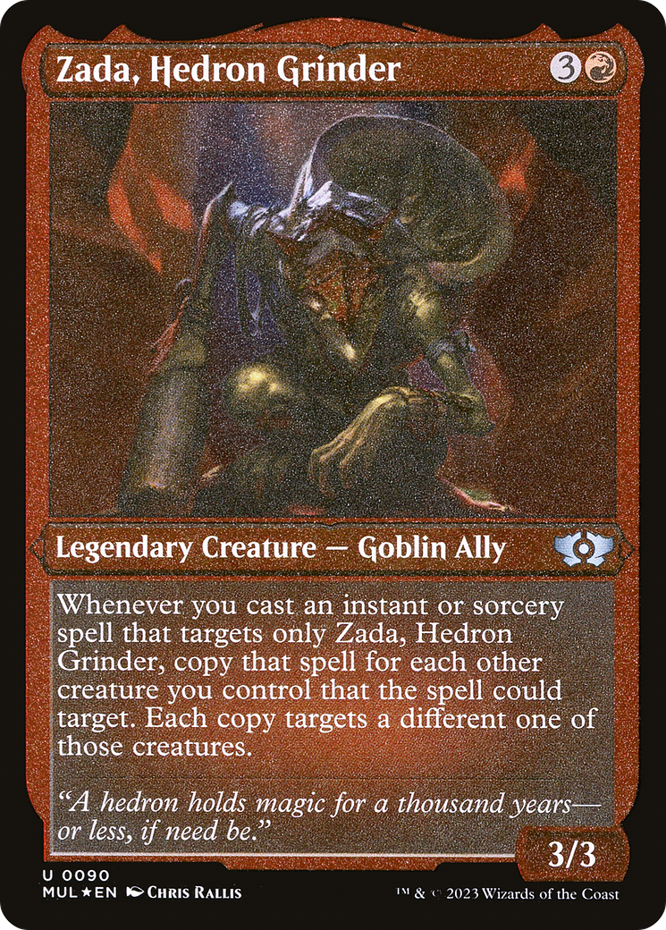 Zada, Hedron Grinder (Foil Etched) [Multiverse Legends] | Devastation Store
