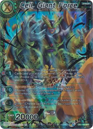 Cell, Giant Force [DB3-141] | Devastation Store