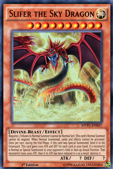 Slifer the Sky Dragon [MVP1-EN057] Ultra Rare | Devastation Store