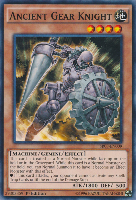 Ancient Gear Knight [SR03-EN009] Common | Devastation Store