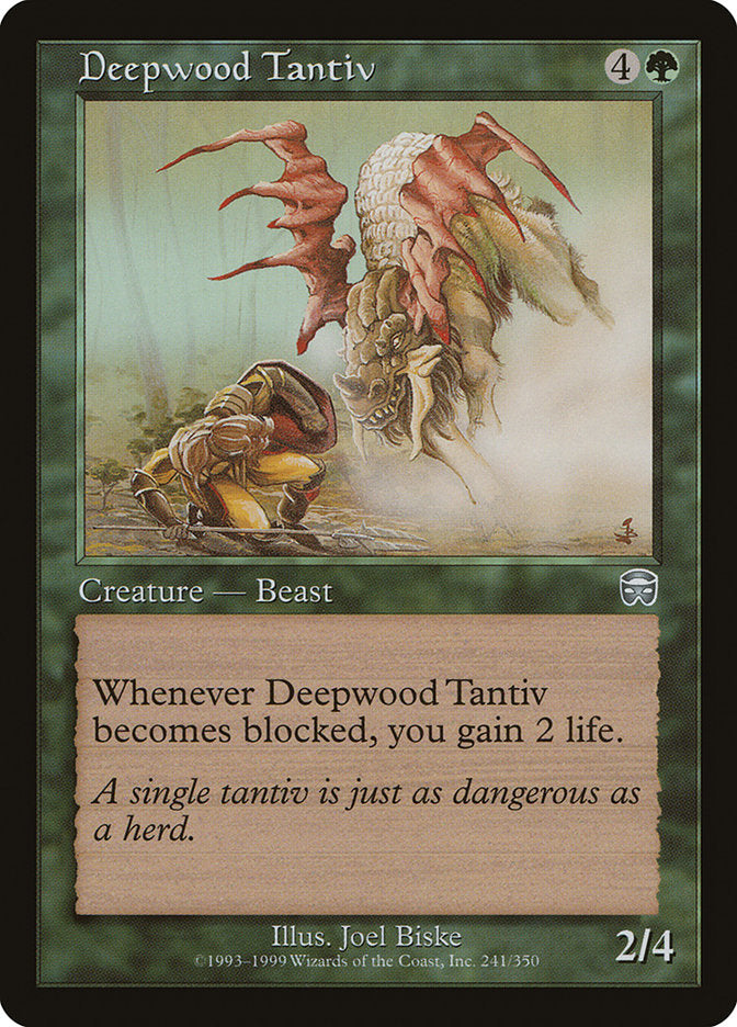 Deepwood Tantiv [Mercadian Masques] | Devastation Store