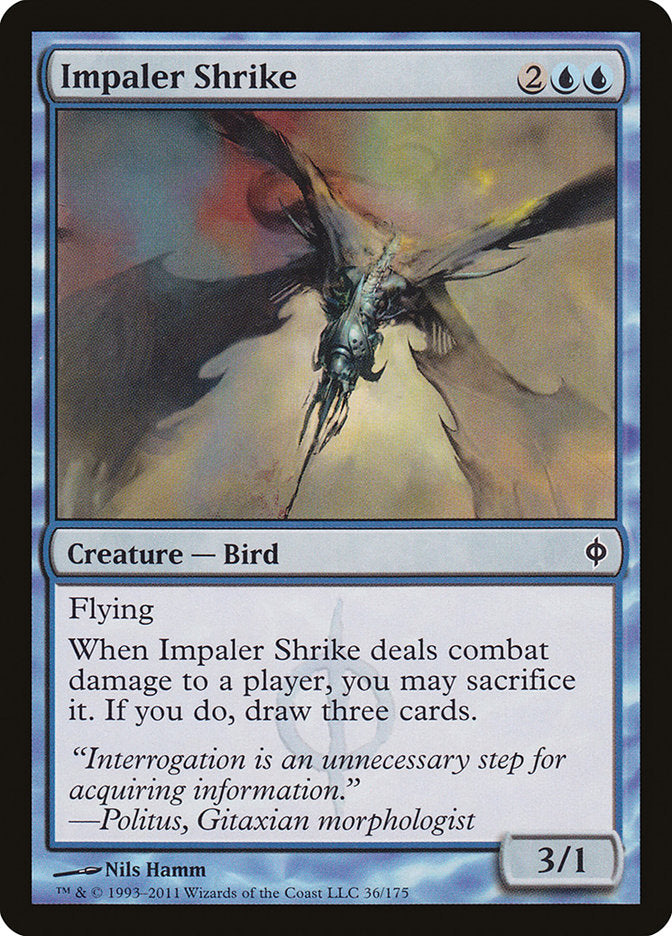 Impaler Shrike [New Phyrexia] | Devastation Store