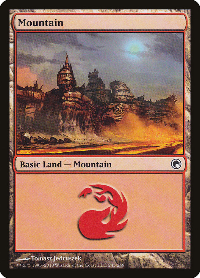 Mountain (243) [Scars of Mirrodin] | Devastation Store