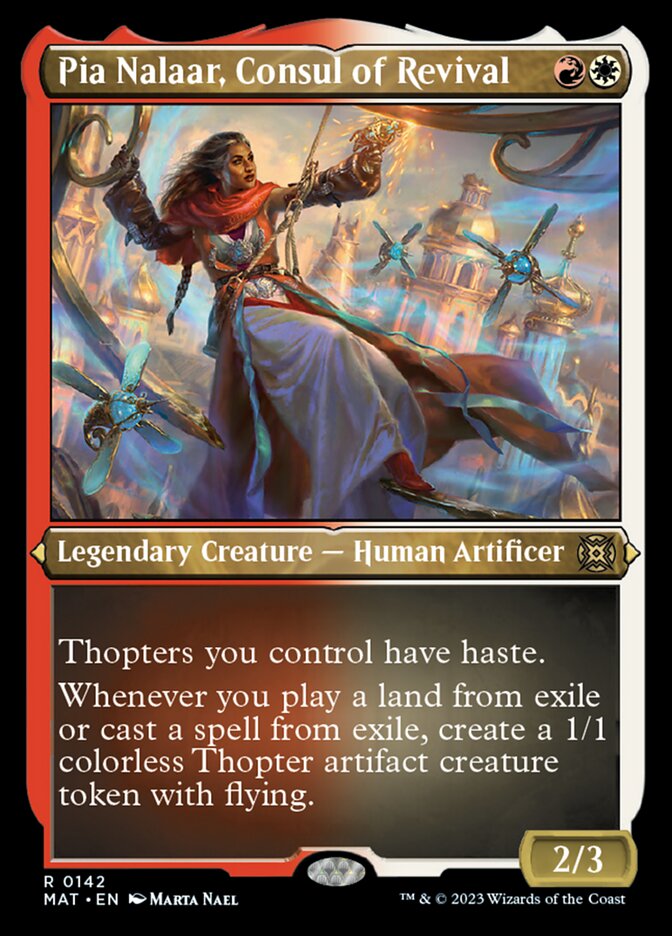 Pia Nalaar, Consul of Revival (Foil Etched) [March of the Machine: The Aftermath] | Devastation Store
