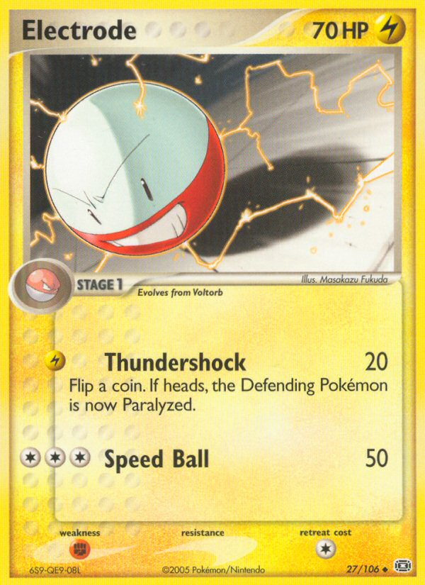 Electrode (27/106) [EX: Emerald] | Devastation Store