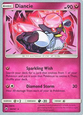 Diancie (94/147) (Infinite Force - Diego Cassiraga) [World Championships 2017] | Devastation Store