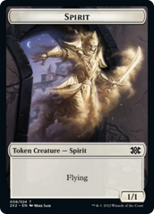 Cat Dragon // Spirit Double-sided Token [Double Masters 2022 Tokens] | Devastation Store