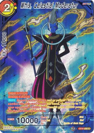 Whis, Celestial Moderator (BT9-096) [Collector's Selection Vol. 2] | Devastation Store