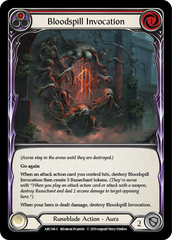 Bloodspill Invocation (Red) [ARC106-C] 1st Edition Normal - Devastation Store | Devastation Store
