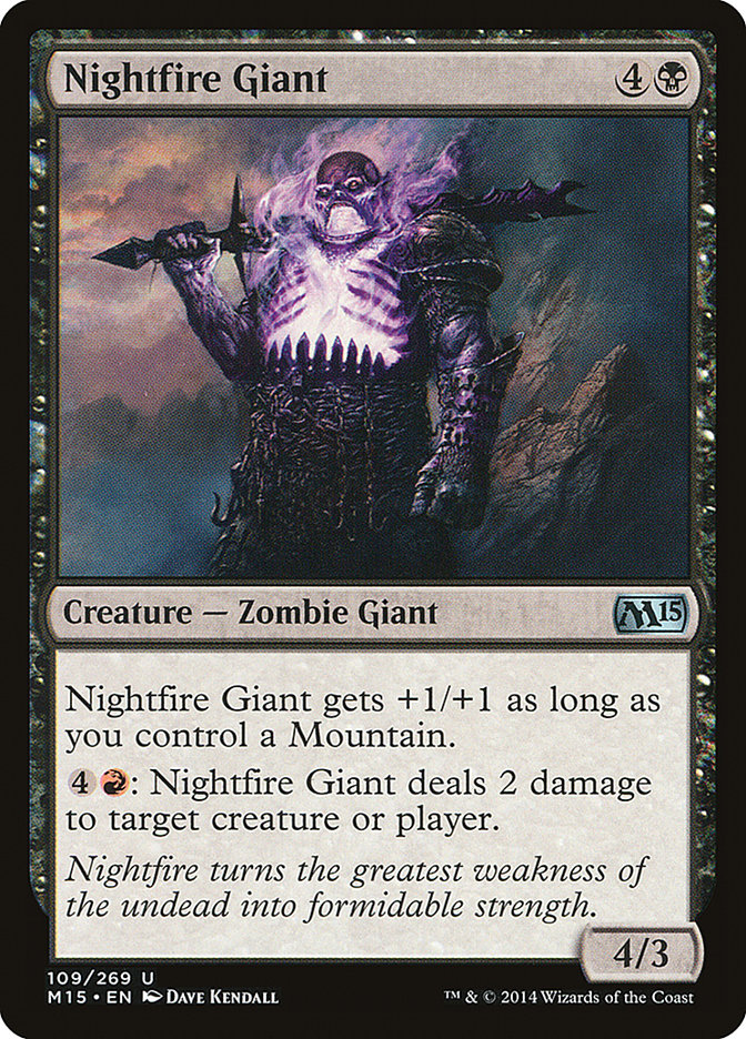 Nightfire Giant [Magic 2015] - Devastation Store | Devastation Store