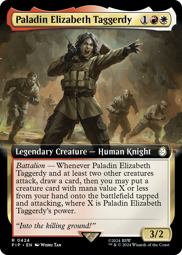 Paladin Elizabeth Taggerdy (Extended Art) [Fallout] | Devastation Store