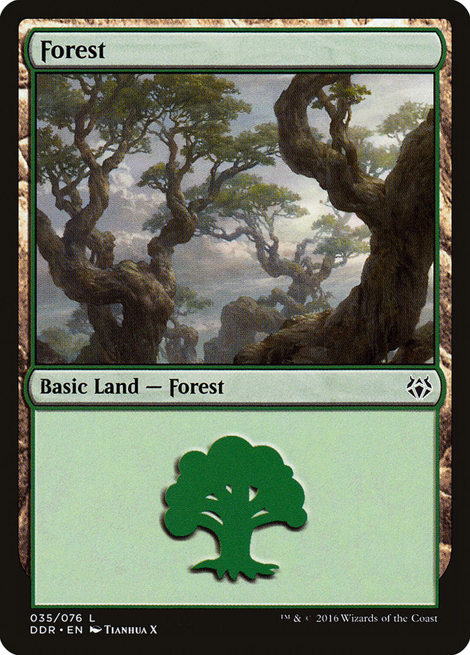 Forest (35) [Duel Decks: Nissa vs. Ob Nixilis] - Devastation Store | Devastation Store