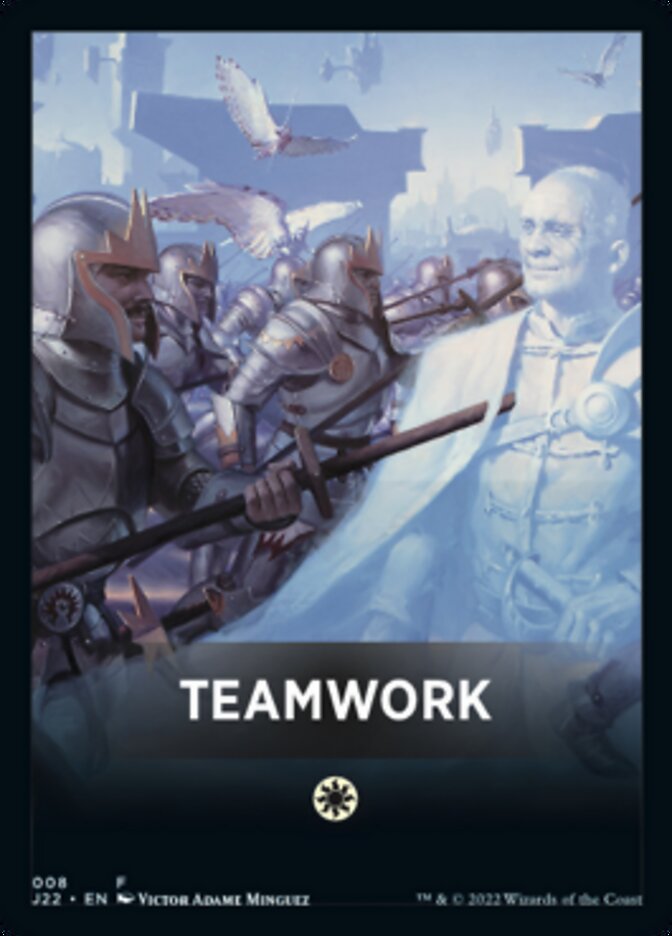 Teamwork Theme Card [Jumpstart 2022 Front Cards] | Devastation Store