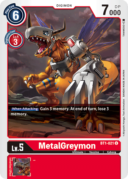 MetalGreymon [BT1-021] [Release Special Booster Ver.1.0] | Devastation Store