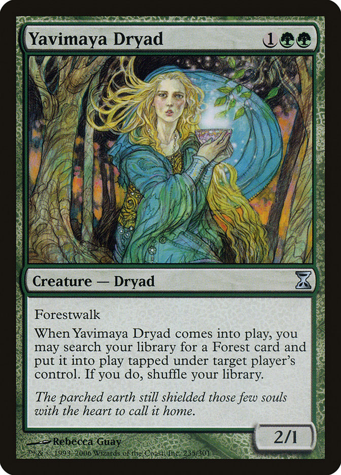 Yavimaya Dryad [Time Spiral] | Devastation Store
