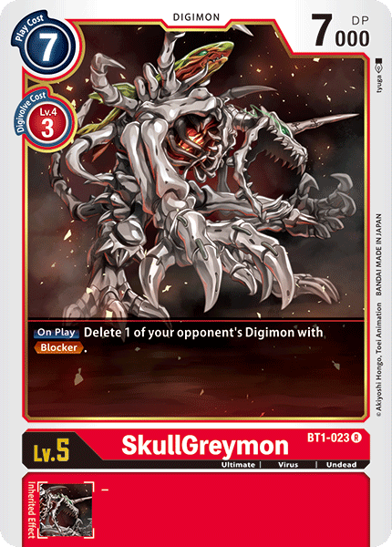 SkullGreymon [BT1-023] [Release Special Booster Ver.1.0] | Devastation Store