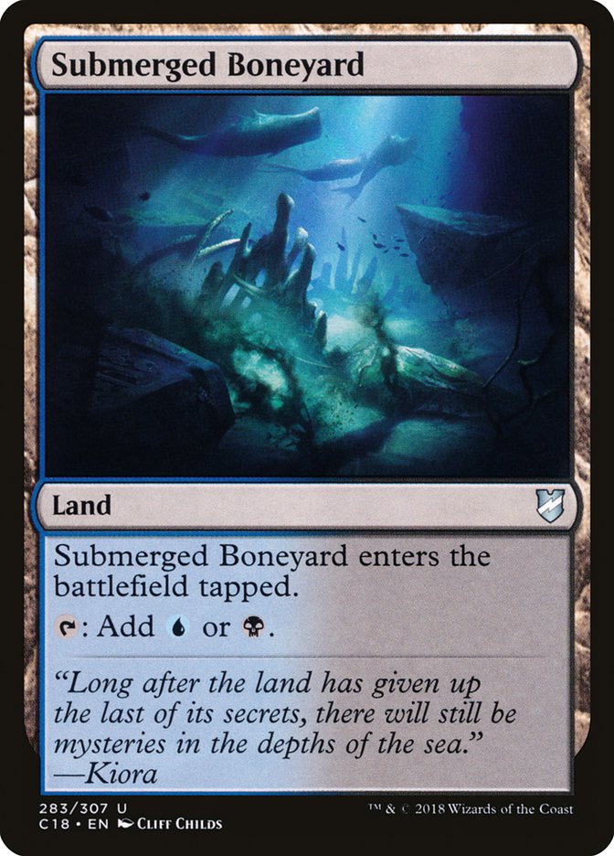 Submerged Boneyard [Commander 2018] - Devastation Store | Devastation Store