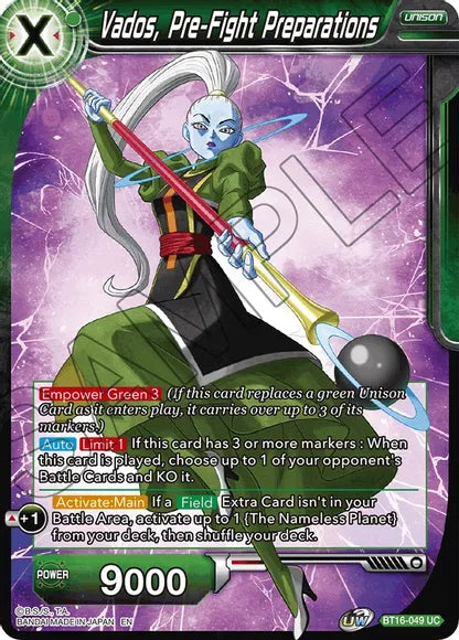 Vados, Pre-Fight Preparations [BT16-049] | Devastation Store